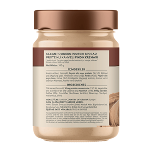Clean Powders Protein Spread 350G KAHVE