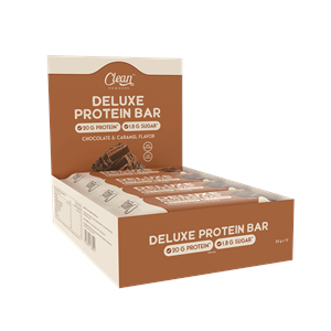 Clean Powders Deluxe Protein Bar 55 G x 12 ADET Çikolata Karamel