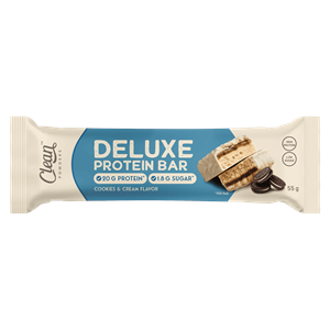 Clean Powders Deluxe Protein Bar 55 G x 1 ADET Beyaz Çikolata Kurabiye