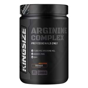 Kingsize Nutrition Arginine Complex Powder Portakal 1000 G