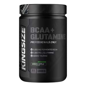 Kingsize Nutrition BCAA + Glutamine Powder Y.Elma 1000 G
