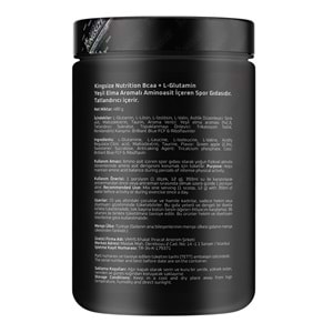 Kingsize Nutrition BCAA + Glutamine Powder Y.ELMA 480 G