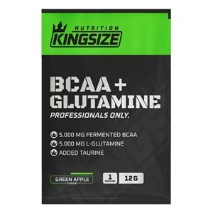 Kingsize Nutrition BCAA + Glutamine Powder Y.Elma 12 G