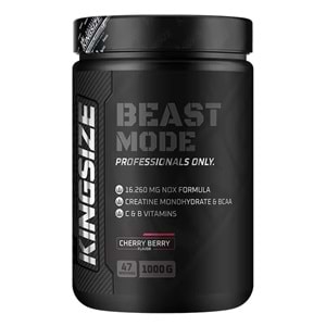 Kingsize Nutrition Beast Mode Kırmızı Meyveler 1000 G
