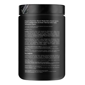 Kingsize Nutrition Beast Mode Kırmızı Meyveler 525 G