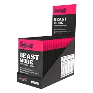 Kingsize Nutrition Beast Mode Kırmızı Meyveler 20 Saşe