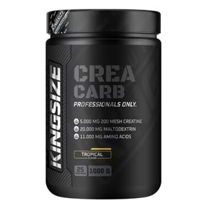 Kingsize Nutrition Crea Carb Tropikal Meyve 1000 G
