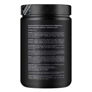 Kingsize Nutrition Creatine Powder Kırmızı Meyveler 1000 G
