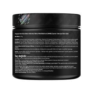 Kingsize Nutrition HMB + Vitamin D3 175 Gr