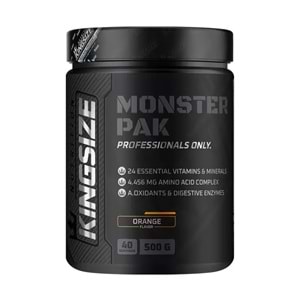 Kingsize Nutrition Monster Pak Portakal 500 G