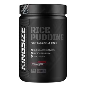 Kingsize Nutrition Rice Pudding Çilek 1500 G