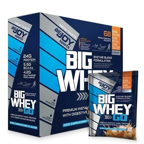 Bigjoy Bigwhey Classic GO! 68 Saşe ICED CAPPUCİNO