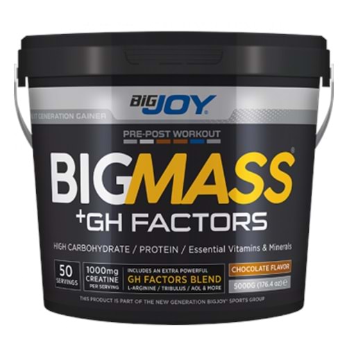 Bigjoy Bigmass + Gh Factors 5000 Kg Çikolata