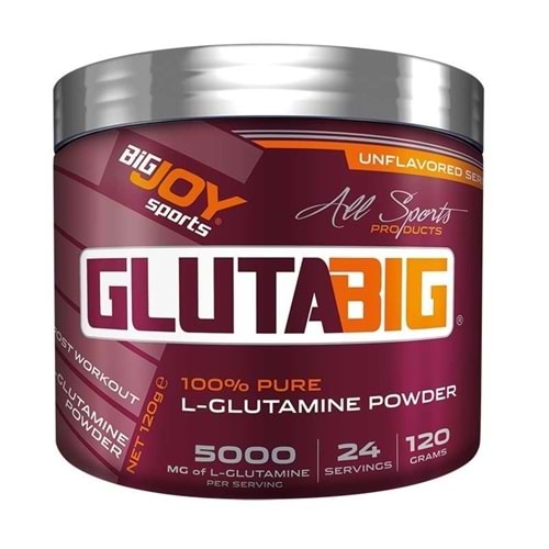 BigJoy Glutabig %100 Glutamine Powder 120 Gr