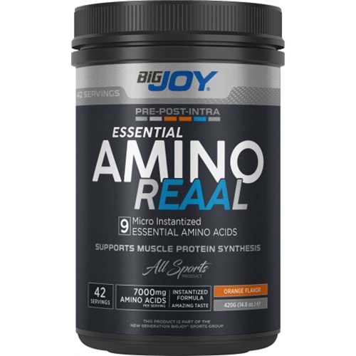 Bigjoy AminoREAAL 420 Gr Portakal