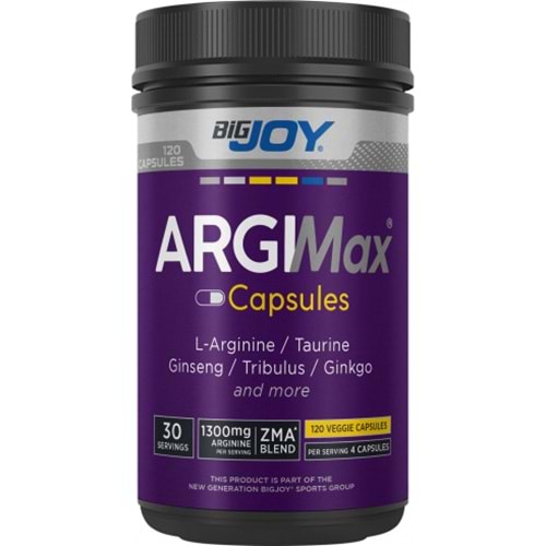 Bigjoy ArgiMax 120 Bitkisel Kapsül