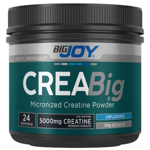 Bigjoy CreaBig Creatine Micronized 120 Gr