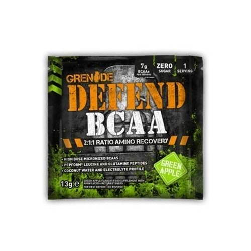 Grenade Defenc Bcaa 1 Saşe Yeşil Elma