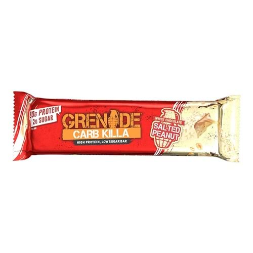 Grenade Carb Killa Beyaz Çikolata Fıstık 1Ad. 60 Gr
