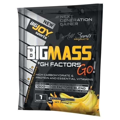 Bigjoy BigMass Gh+Factors Go 1Ad. 100 Gr Muz
