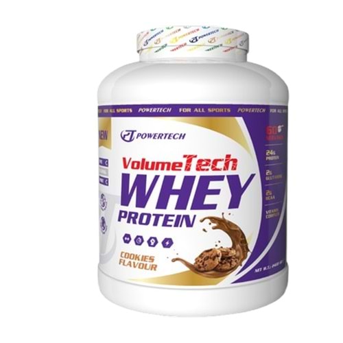 PowerTech VolumeTech Whey Protein 2400 Gr 60 Servis Kurabiye Aromalı