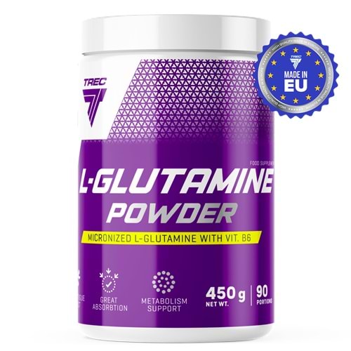 Trec L-Glutamine Powder 450 Gr 90 servis