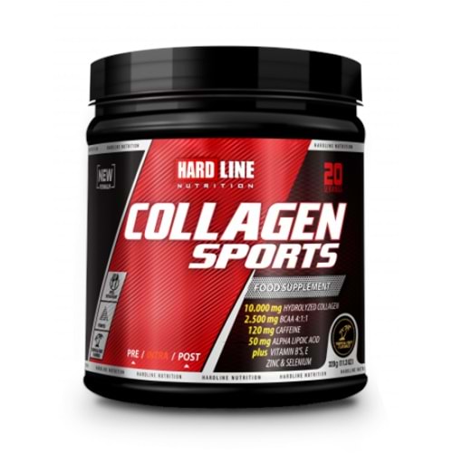HardLine Collagen Sports 320 Gr Tropical Aromalı
