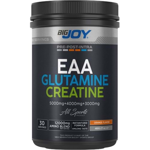 Bigjoy EAA+Glutamine+Creatine Portakal 480 GR