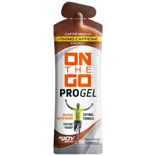 Bigjoy Sports ONTHEGO Progel Caffe Mocha 60ml + 150 Mg Caffeine