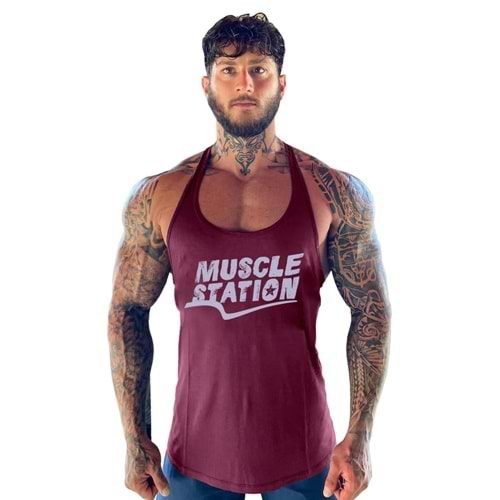 Muscle Station Fitness Antrenman Atlet BORDO - L