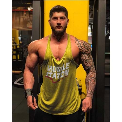 Muscle Station Fitness Antrenman Atlet HARDAL - XL