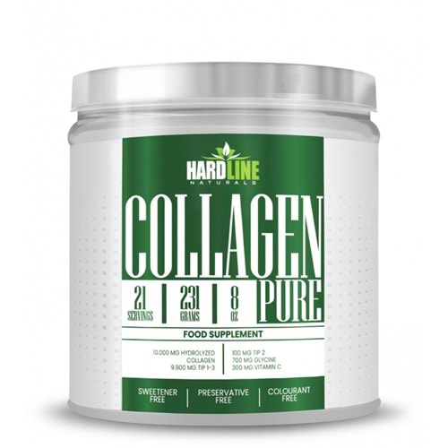 hardlineNaturals Collagen Pure Aromasız 231 Gr