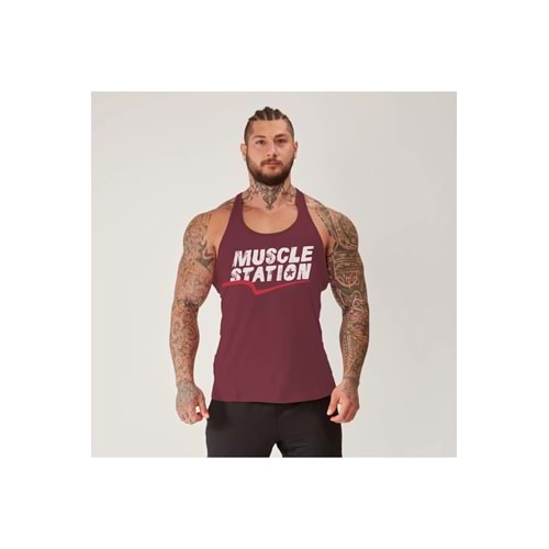 Muscle Station Gymbro Atlet - KAHVERENGİ - M