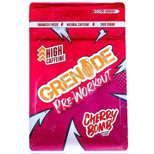 Grenade Pre-Workout Cherry Bomb Sour Cherry 330g