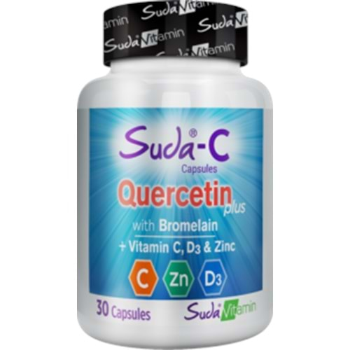 Suda C Quercetin Plus 30 Kapsül