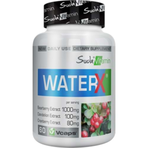 Suda Vitamin WaterX 60 Kapsül