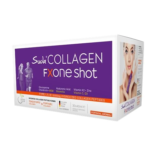 Suda Collagen Fxone Shot Orange 30x60 ml