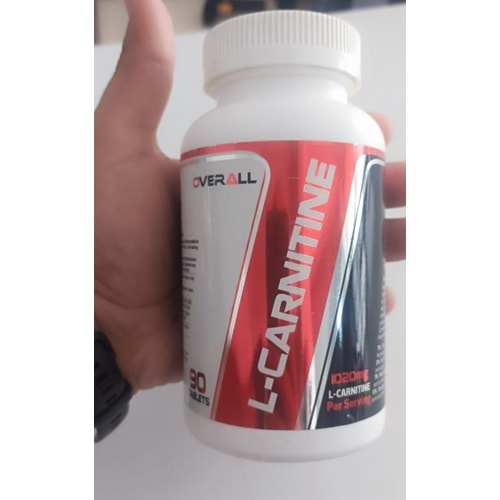 Overall L-karnitin 350 mg 90 Tablet
