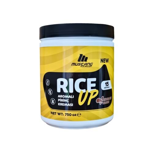 Mustang RICE UP Pirinç Kreması 750 Gr Çikolata