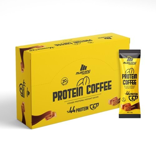 Mustang Protein Coffee 10 Gr x 20 Saşe 200 Gr Coffee & Caramel