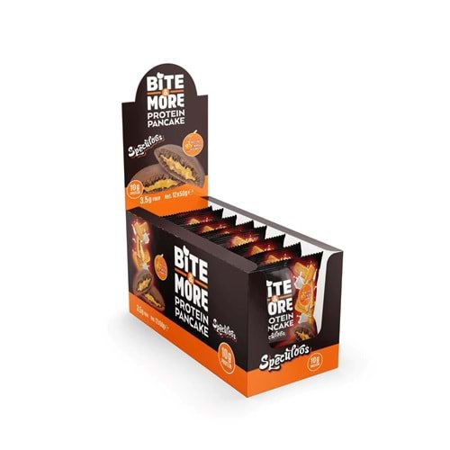 Bite More Protein Pancake 50 Gr x 12 Ad Speculoos