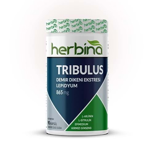 HERBİNA Tribulus (Demir Dikeni Ekstresi) + Lepidyum 90 Kapsül
