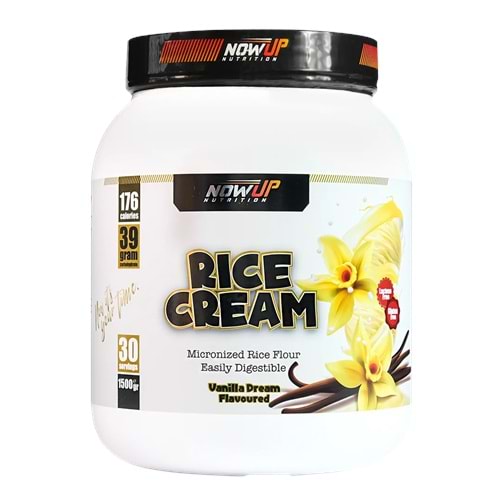 NOW UP NUTRITION Rice Cream Vanilla Dream 1500 Gr
