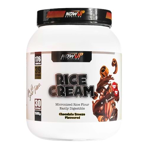 NOW UP NUTRITION Rice Cream Chocolate Breeze 1500 Gr