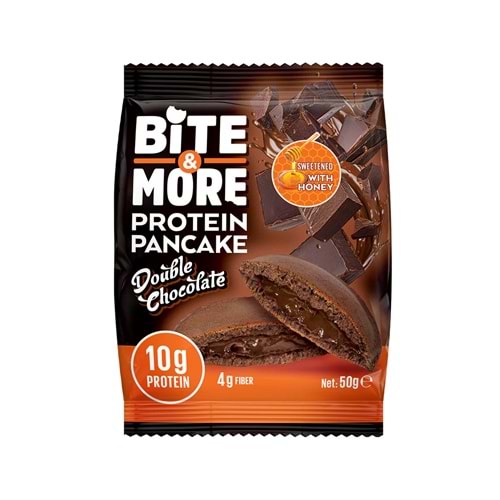 Bite More Protein Pancake 50 Gr Dauble Çikolata