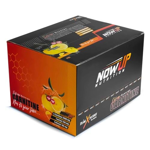 NOW UP L-CARNITINE 20 Ad. x 25 ML Limon