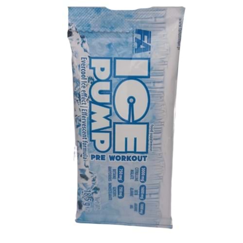 Fa Ice Pump Pre Workout 20 Servis 1 Şase