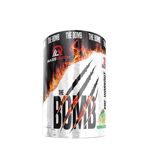 MassQuick Pre Workout theBOMB COOL LIME 480 G