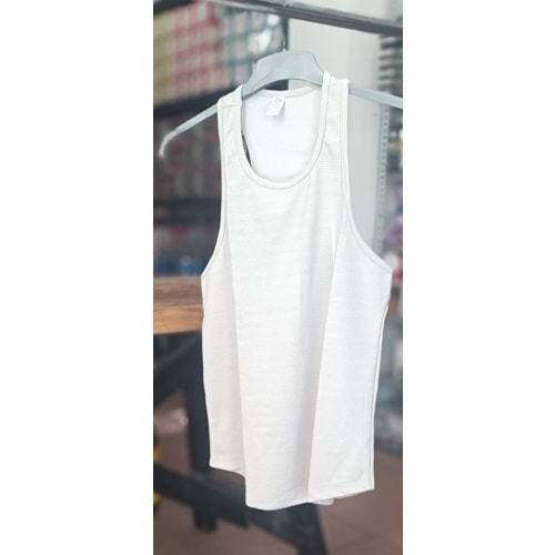 File Klimalı Atlet - AÇIK GRİ - L