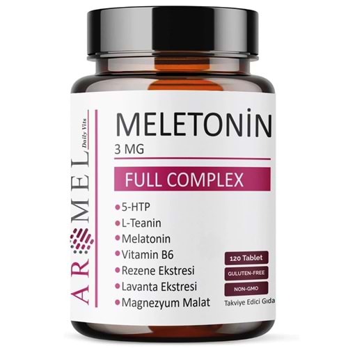 Aromel Melatonin 3 Mg Full Complex 120 Tablet